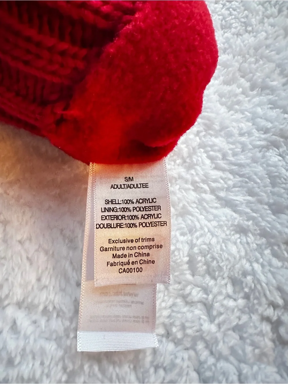 🏅 Vancouver 2010 Winter Olympics Red Mittens — NWT | Adult S/M